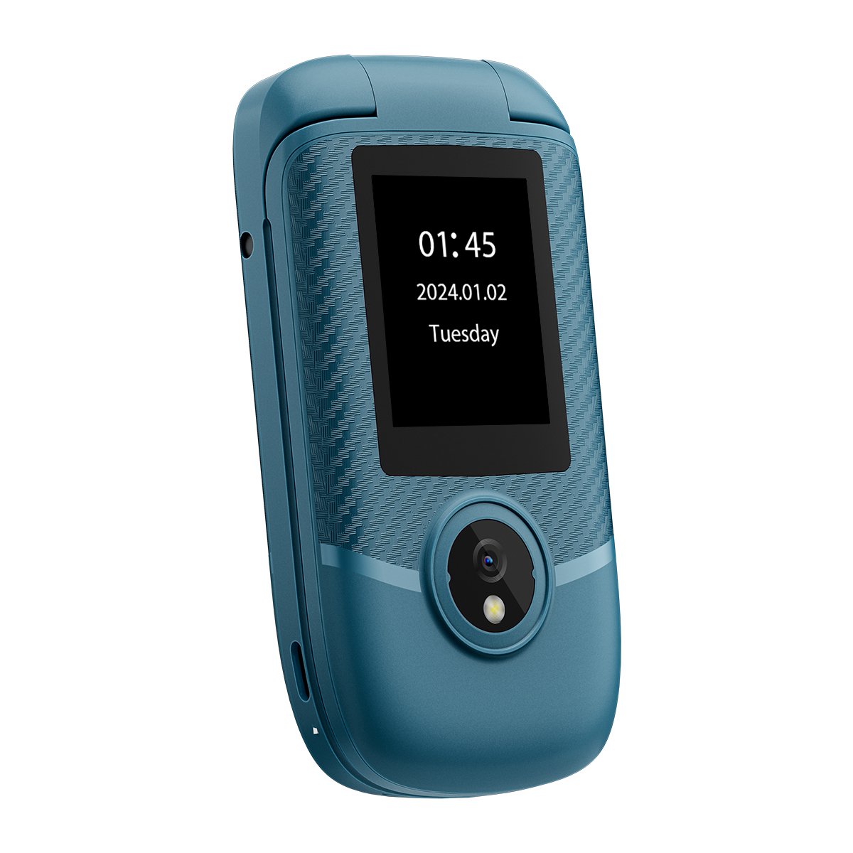 Blackview N2000 Flip Phone 1500mAh 48MB+128MB Two Display SOS RTOS Fast Quick Call Dial Push Button Folded 3G 4G Smartphone